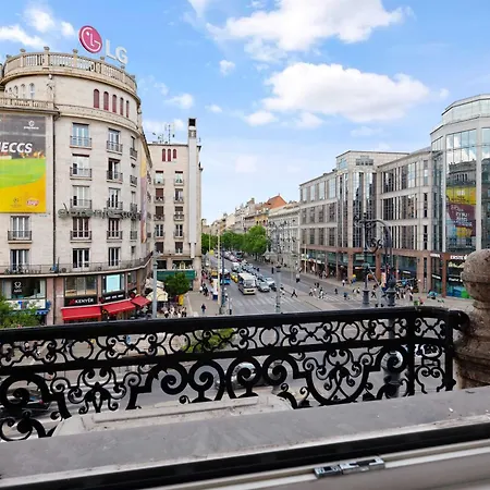 Appartement Grand Boulevard Gem Historic With Balcony Views Boedapest